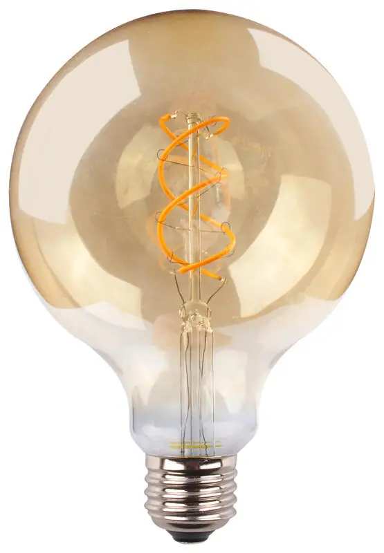 Müller Licht Retro LED Filament Globeform gold 4W=25W E27 245lm 2000K (Extra Warmweiß) Schnäppchen