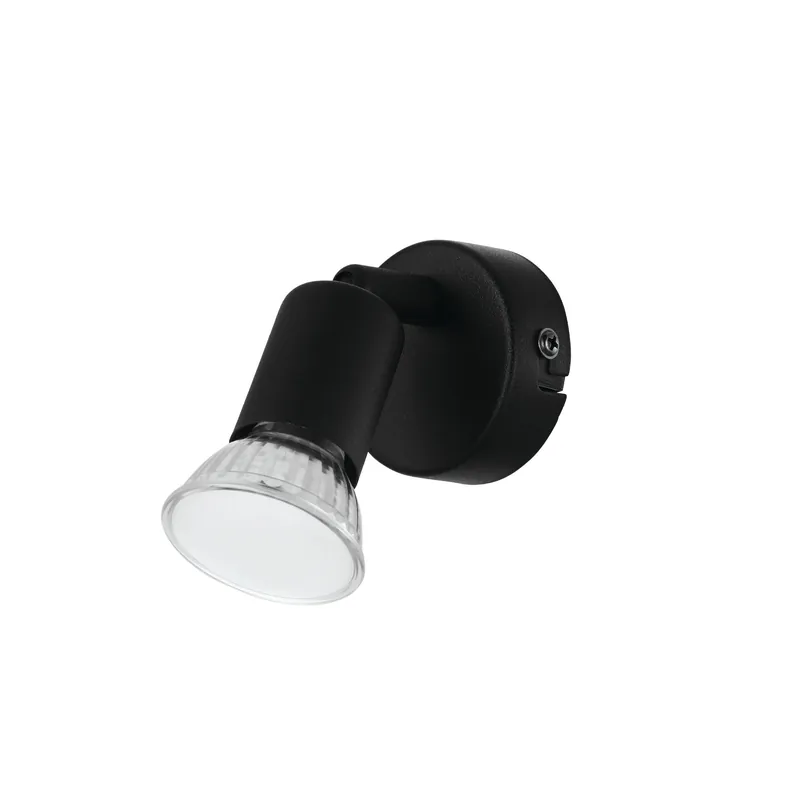 Jetzt Kaufen Eglo LED Wandspot BUZZ schwarz GU10 2,8W 240lm 3000K Warmweiß