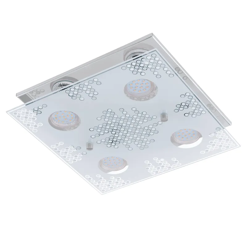 Jetzt Bestellen Eglo LED Wand/Deckenleuchte Toneon Chrom GU10 12W