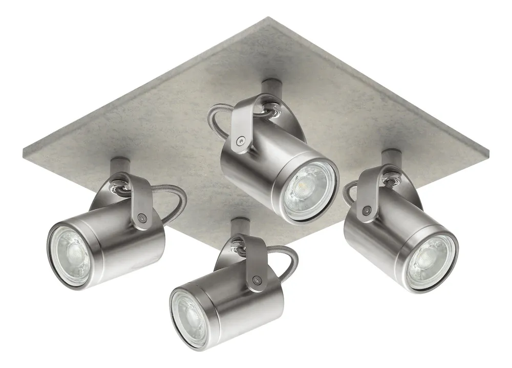 Sichere Zahlung Eglo LED Deckenstrahler Praceta GU10 3,3W 3000K (Warmweiß)
