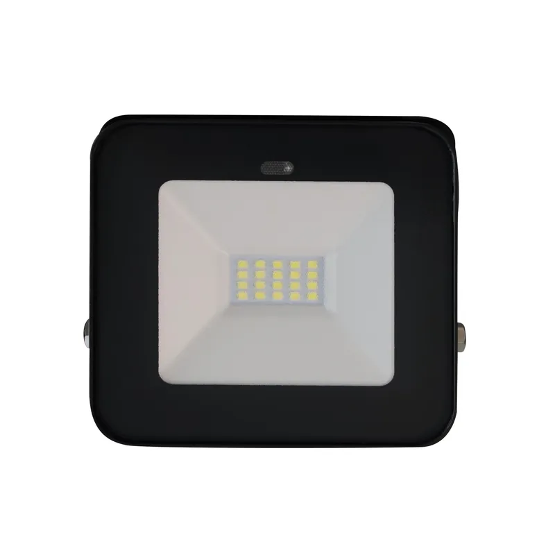 Müller Licht LED Außenstrahler John Schwarz 20W 1500 Lumen 6500K Tageslichtweiß IP65 mit Bewegungsmelder Highlight