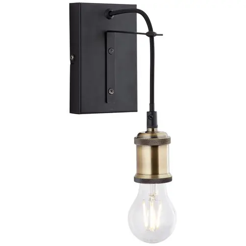 Must-Have Brilliant Wandleuchte Ugolin E27 max. 40W