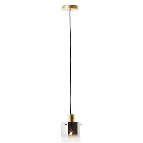 Must-Have Brilliant Pendelleuchte Osaki gold rauchglas E27 max. 52W