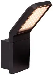 Brilliant LED Außenwandleuchte Pepillo schwarz 600lm 3000K Warmweiß IP44 Markenware