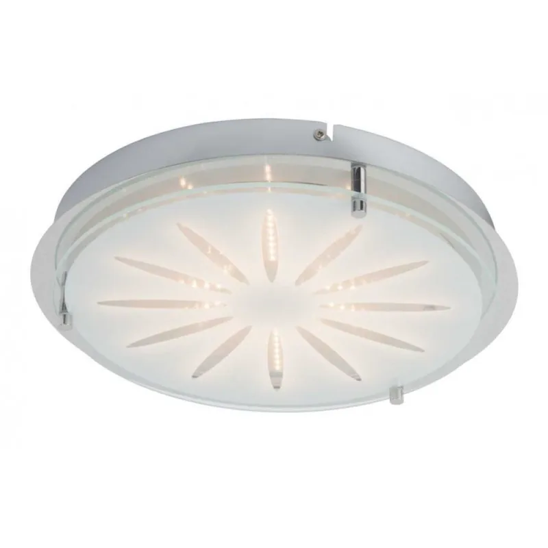 Super-Preis Brilliant LED Wand/Deckenleuchte Cathleen 15W 1565lm 3000K Warmweiß Ø33cm