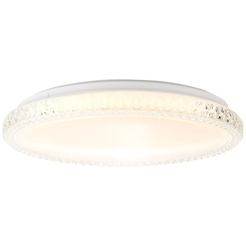 Brilliant LED Deckenleuchte Badria weiß 24W 1600lm 3000K Warmweiß Ø40cm Echt