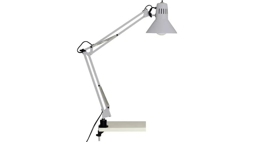 Kracherpreis Brilliant Klemmleuchte Hobby titan E27 max. 40W schwenkbar