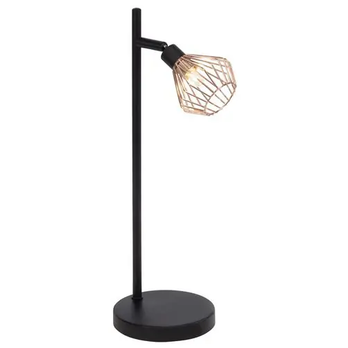Brilliant Tischleuchte Dalma schwarz kupfer G9 max. 33W Top-Angebot