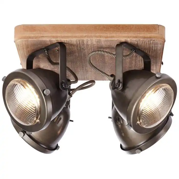 Brilliant Deckenstrahler Carmen Wood GU10 max. 5W schwenkbar Top-Angebot