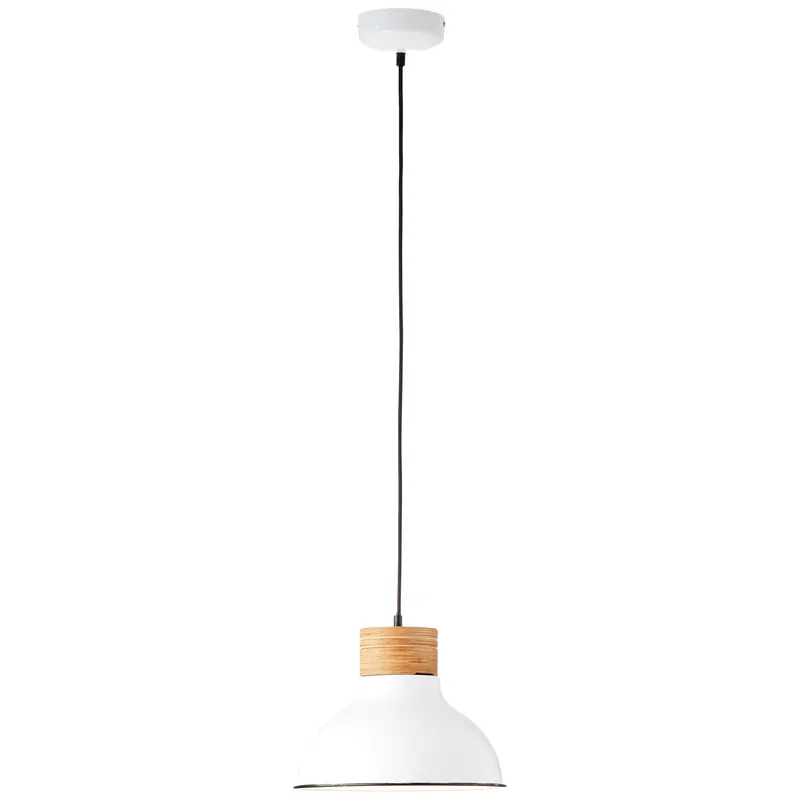 Brilliant Pendelleuchte Landhaus stil Pullet weiß E27 max. 40W Ø30cm Wochenendangebot