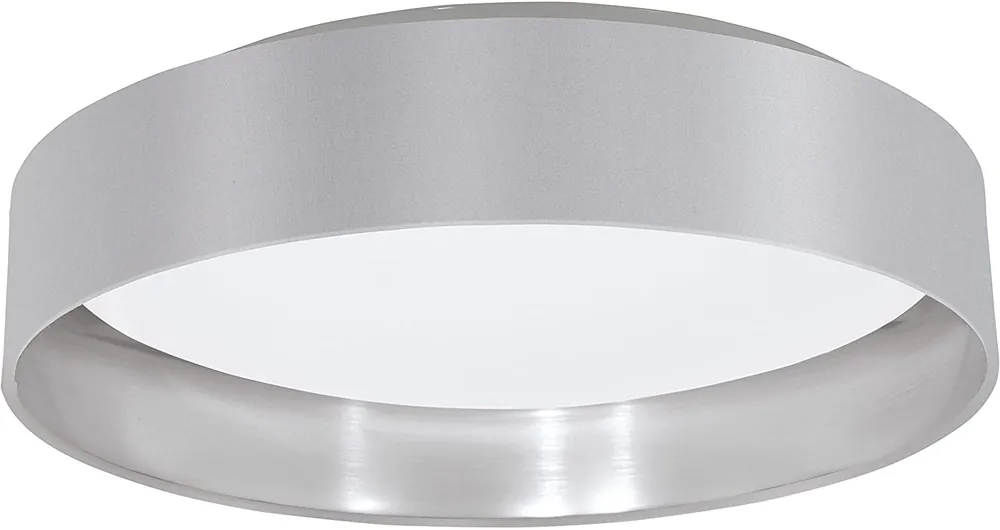 Eglo LED Deckenleuchte Maserlo grau silber 16W 3000K Warmweiß Abverkauf