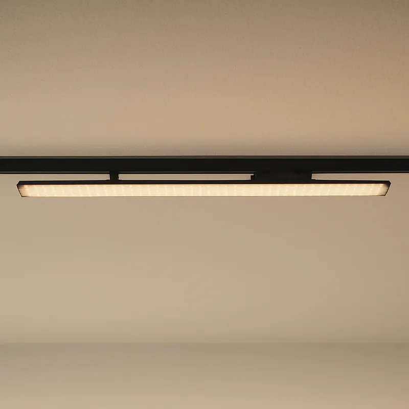 LED 3-Phasen-Schienenstrahler LTL 38W 114cm CCT Schwarz oder Weiß Geprüft