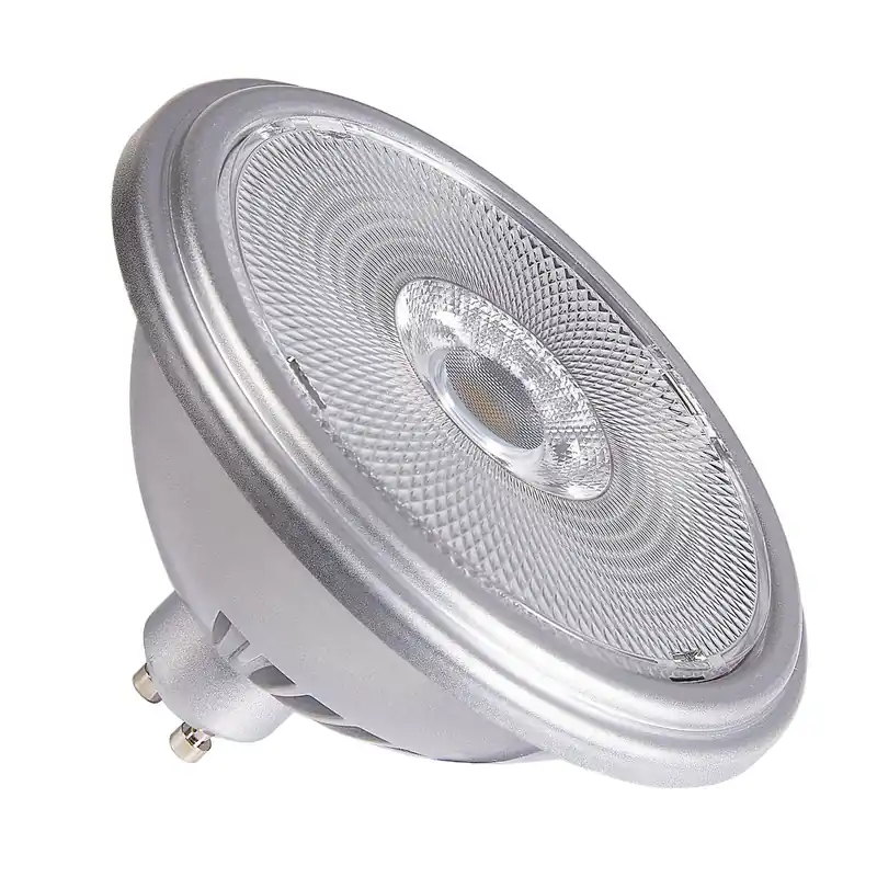 Preisknaller SLV LED-Leuchtmittel | QPAR111 | GU10 | Silber | 12,5W | Warmweiß 3000K | CRI90 | 30° Abstrahlwinkel