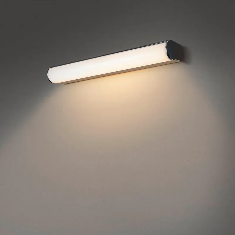 Schneller Versand SLV 40 Led Indoor Wandaufbauleuchte Chrom Ip44 3000K 10W