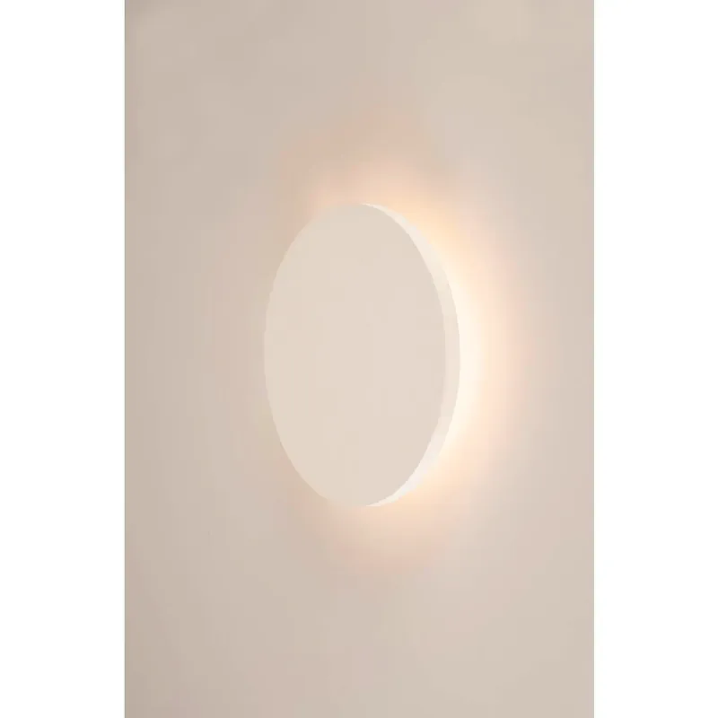 SLV Wandleuchte Led 3000K Rund Weißer Gips ø 30Cm Sonderaktion