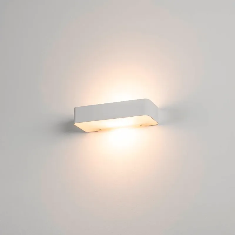 SLV Wandleuchte Qt-De12 Rechteckig Up/down Weiß Matt Max. 60W Online Kaufen