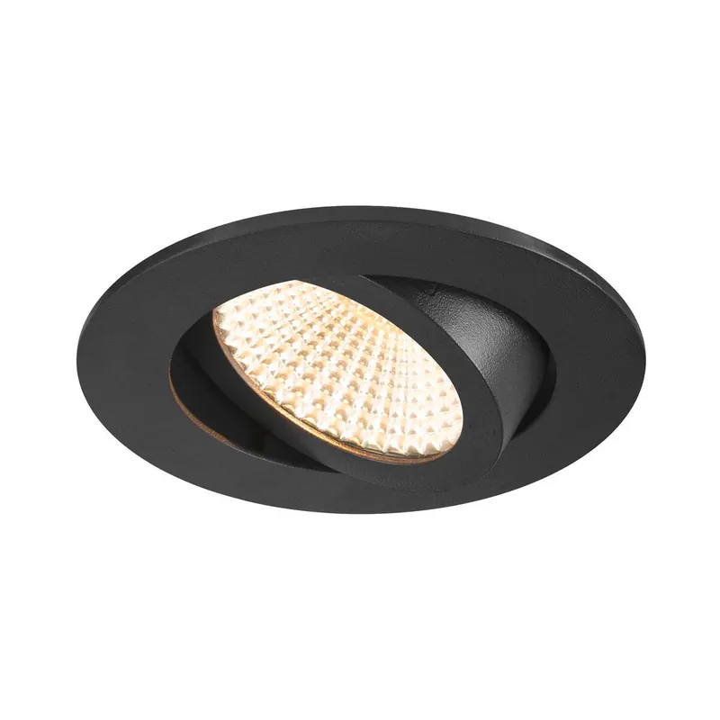 Preis Gesenkt SLV Universal 68 Deckeneinbauleuchte 2500/3000/4000K 38°/60° Ip 20 Rund Schwarz