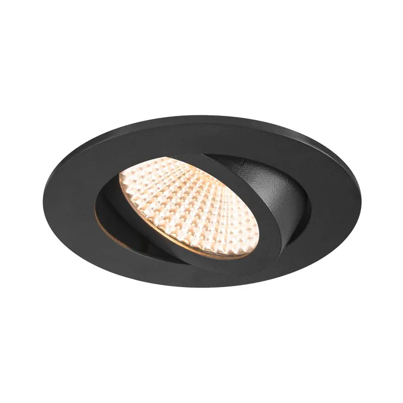 Top-Angebot SLV New Tria® 68 Deckeneinbauleuchte 2700K 60° Ip 20 Rund Schwarz
