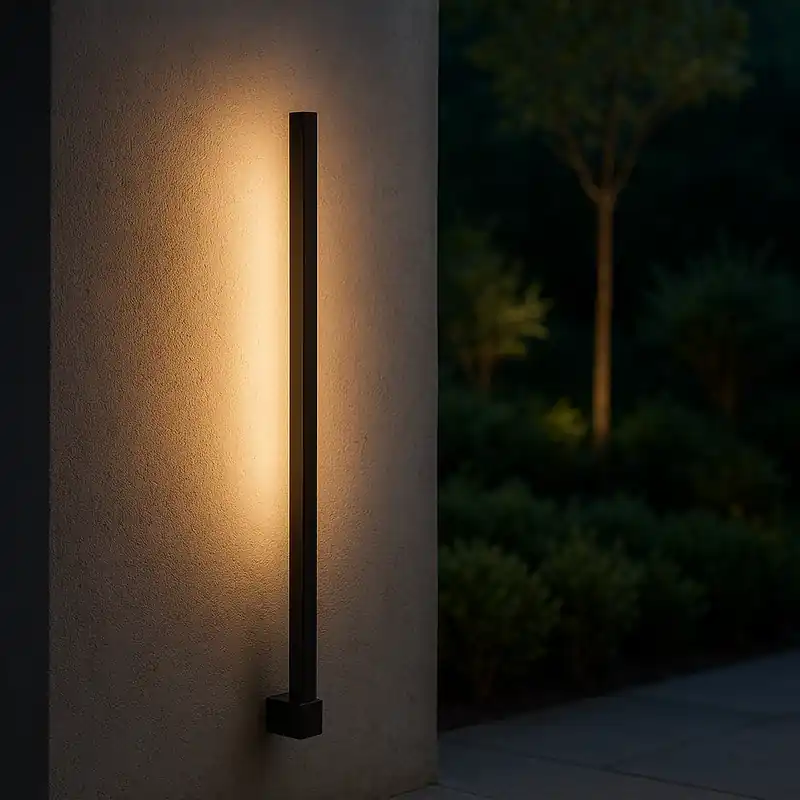 Solange Der Vorrat Reicht Moderne LED Wand- und Fassadenleuchte für innen & außen, IP54, CCT 3000/4000/6500K, schwenkbar - 60cm oder 80cm