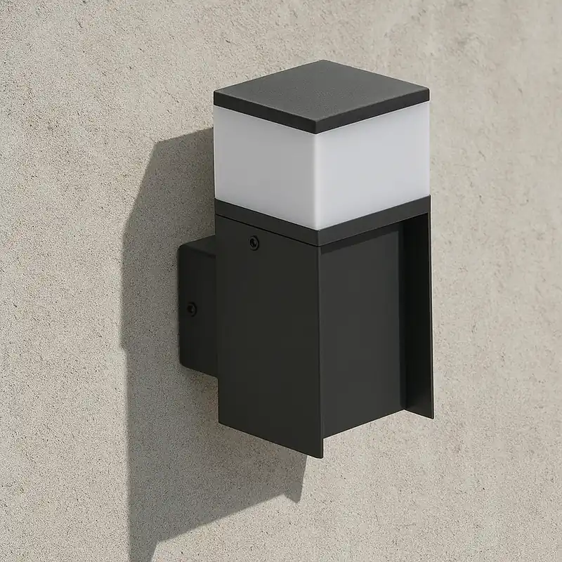 LED Außenwandleuchte IP44 mit G9-Fassung & Schuko-Steckdose – 230V, Schwarz Top-Seller