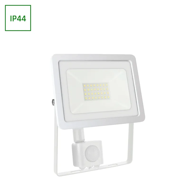 Spectrum LED Noctis Lux 2 Fluter 30W weiß 2650lm IP44 Neutralweiß 4000K mit Bewegungssensor Schnäppchen