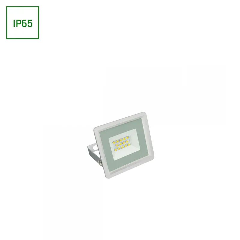 Spectrum LED NOCTIS LUX 3 Fluter weiß 10W Strahler 950lm IP65 Warmweiß 3000K Abverkauf