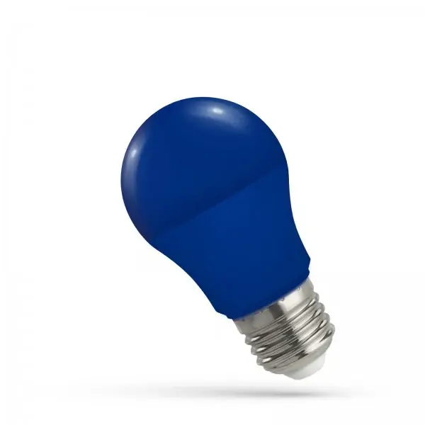 Spectrum LED E27 A50 Farbig Bunt 4,9W Birne 270° Lichterkette Leuchtmittel Deko BLAU Sonderaktion