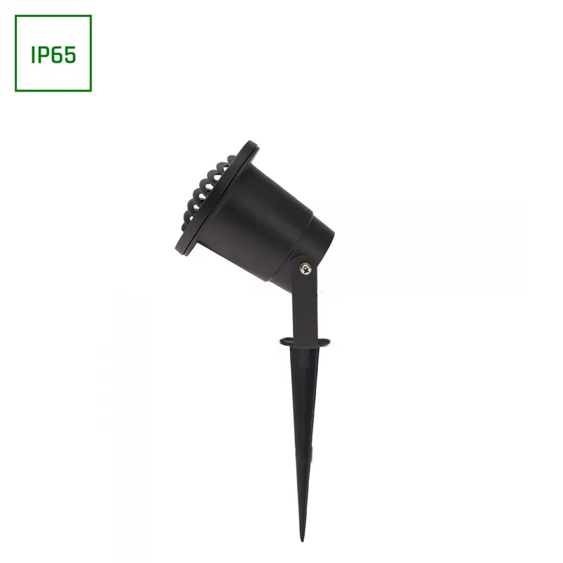 Spectrum LED FLORI GU10 ALU RAY Gartenspot mit Erdspieß IP65 Bodenstrahler max. 6W schwarz Online Kaufen
