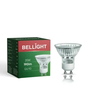 Neuheit Bellight GU10 20W Halogen Lampe Leuchtmittel 190lm Reflektor 38° Birne Warmweiß dimmbar