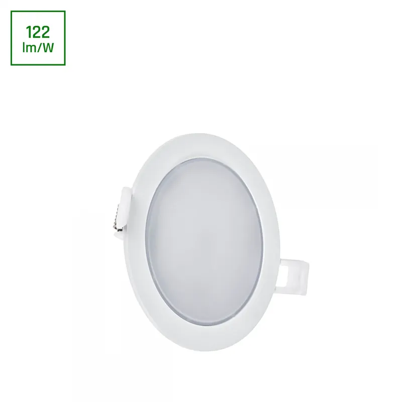 Jetzt Kaufen Spectrum LED Panel Algine Einbauleuchte 6W rund weiß 750lm Deckenleuchte IP20 Neutralweiß 4000K