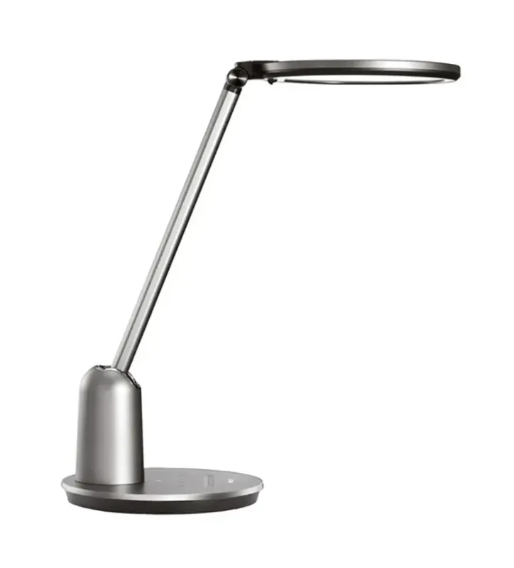 Philips LED Einstein 15W Tischlampe 630lm DSK602 Grau SceneSwitch 2800-5100K DIMMBAR Neuheit