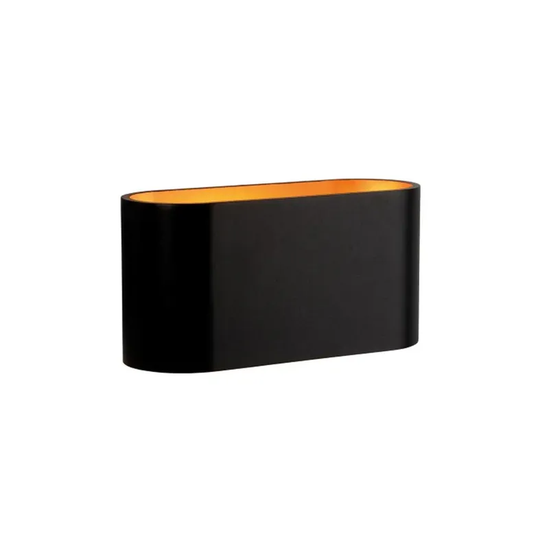 Spectrum LED Wandleuchte Squalla G9 Innenleuchte schwarz matt&Gold IP20 Up & Down max. 6W Kracherpreis