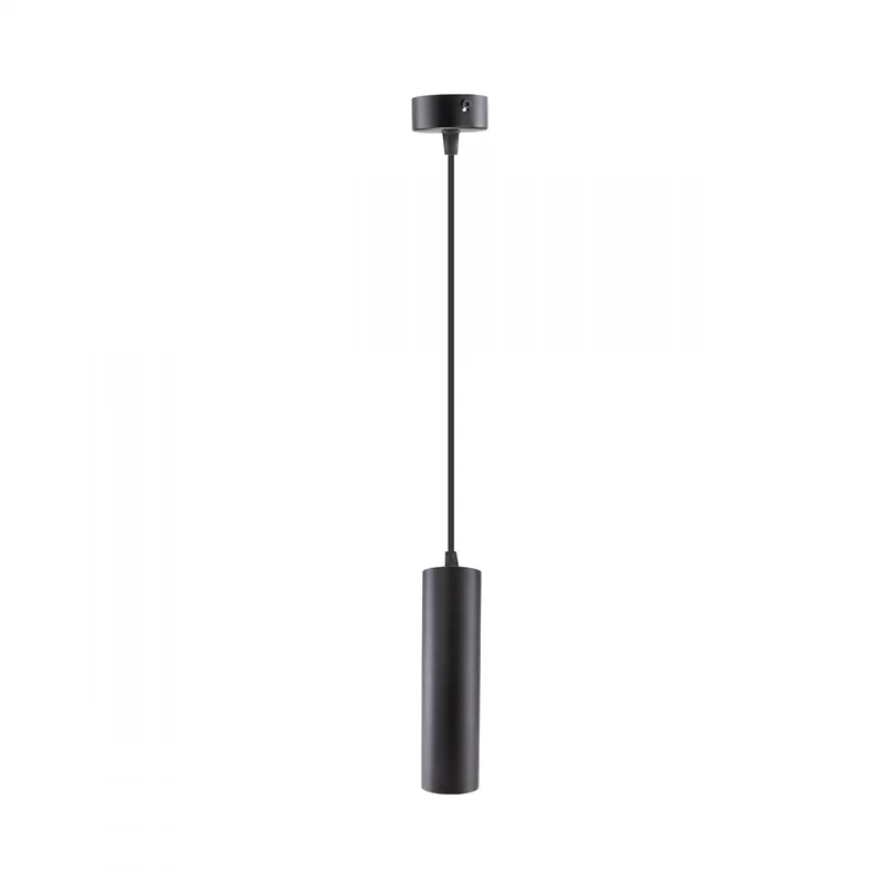 Expressversand Spectrum LED Madara Mini II GU10 Pendelleuchte kürzbar schwarz Deckenleuchte IP20 max. 10W rund