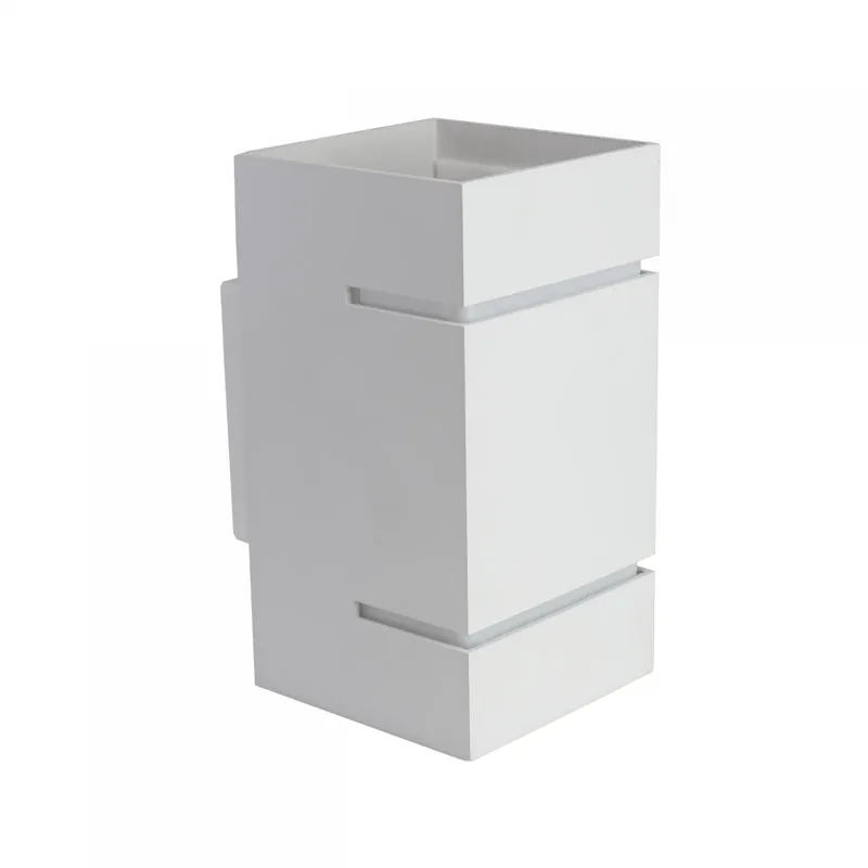 Spectrum LED Wandleuchte SQUALLA LUMO G9 IP20 Innenleuchte eckig weiß Up & Down max. 6W Must-Have
