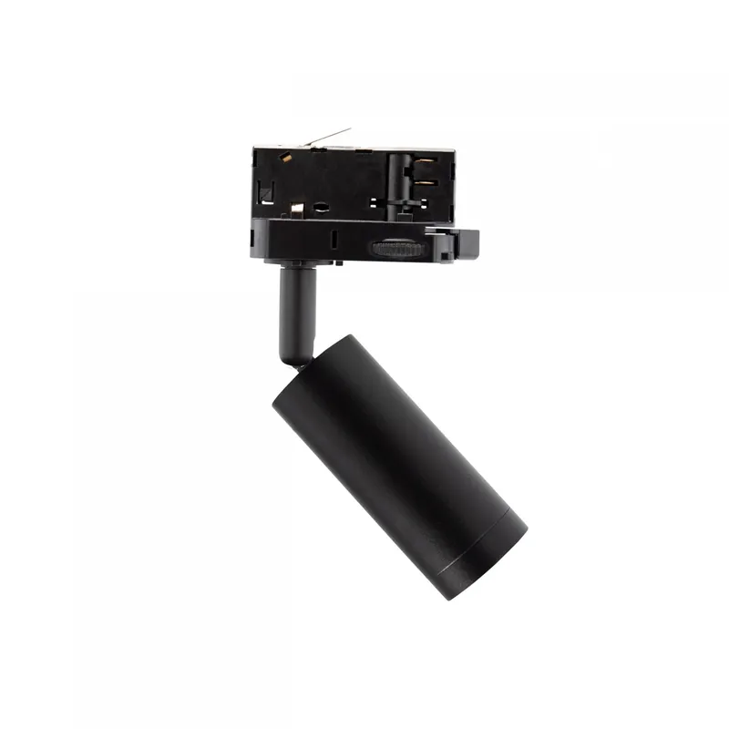 Zertifiziert MADARA SLIM LED Stromschienenstrahler 3-Phasen GU10 Schwarz