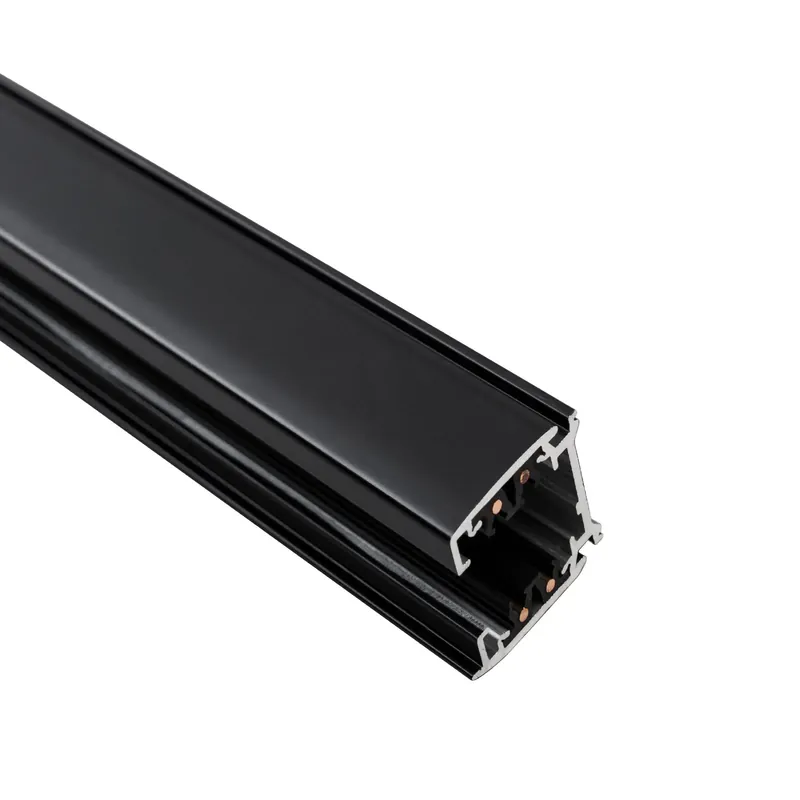 Gratis Versand Stromschiene 3-Phasen Aufbau 2m Schwarz