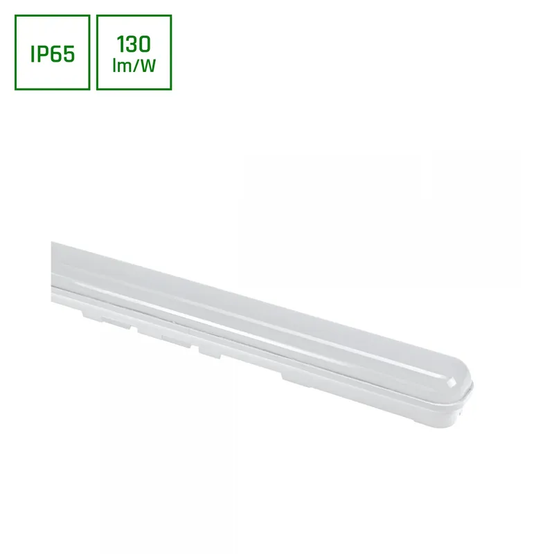LIMEA GO LED Feuchtraumleuchte 60cm 25W Kaltweiß IP65 Hermetisch Weiß Billig