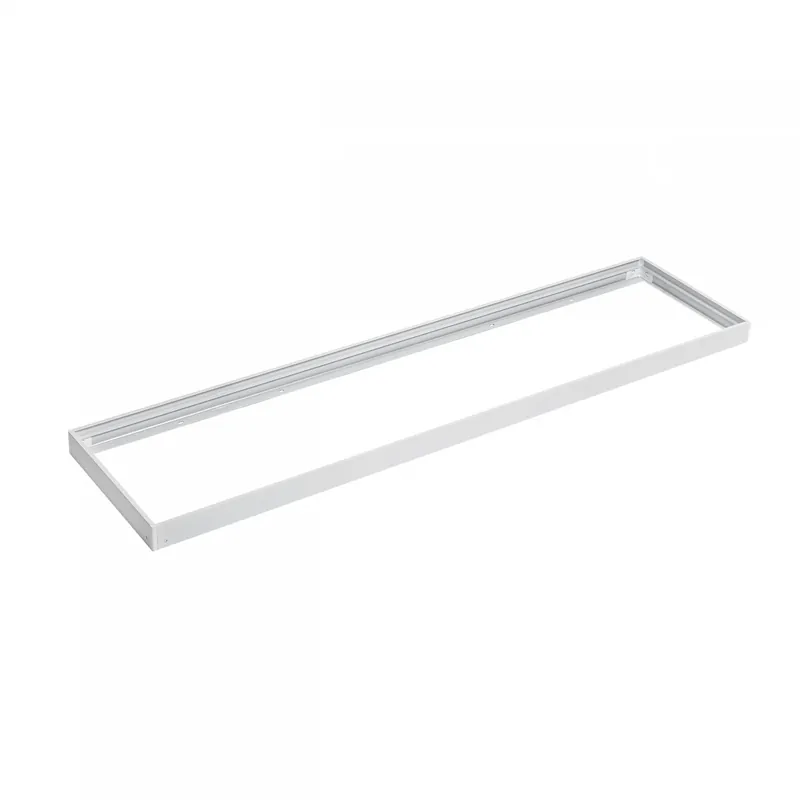 Jetzt Kaufen Spectrum LED Halterung für Penel Aufbaurahmen 30x120cm weiß klappbar faltbar