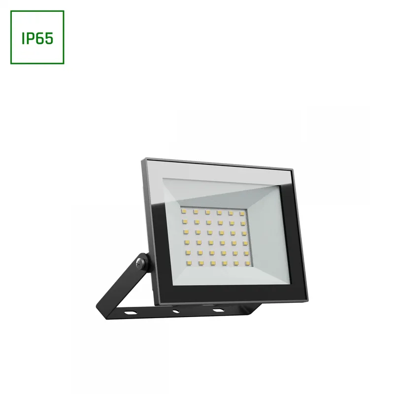 Ausverkauf Spectrum LED NOCTIS LUX 4 Fluter 30W Strahler 2500lm schwarz 100° 230V IP65 IK07 Neutralweiß 4000K