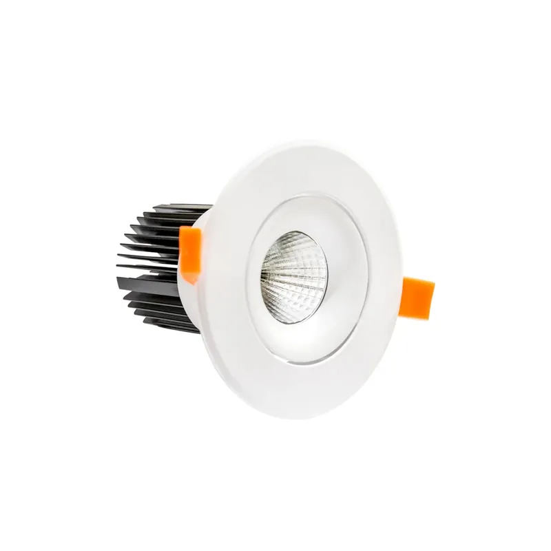 Spectrum LED MONA 2 Einbaustrahler Ø180mm 27W schwenkbar 3105lm 36° rund 230V weiß IP20 Warmweiß 3000K - Sonderanfertigung Markenprodukt