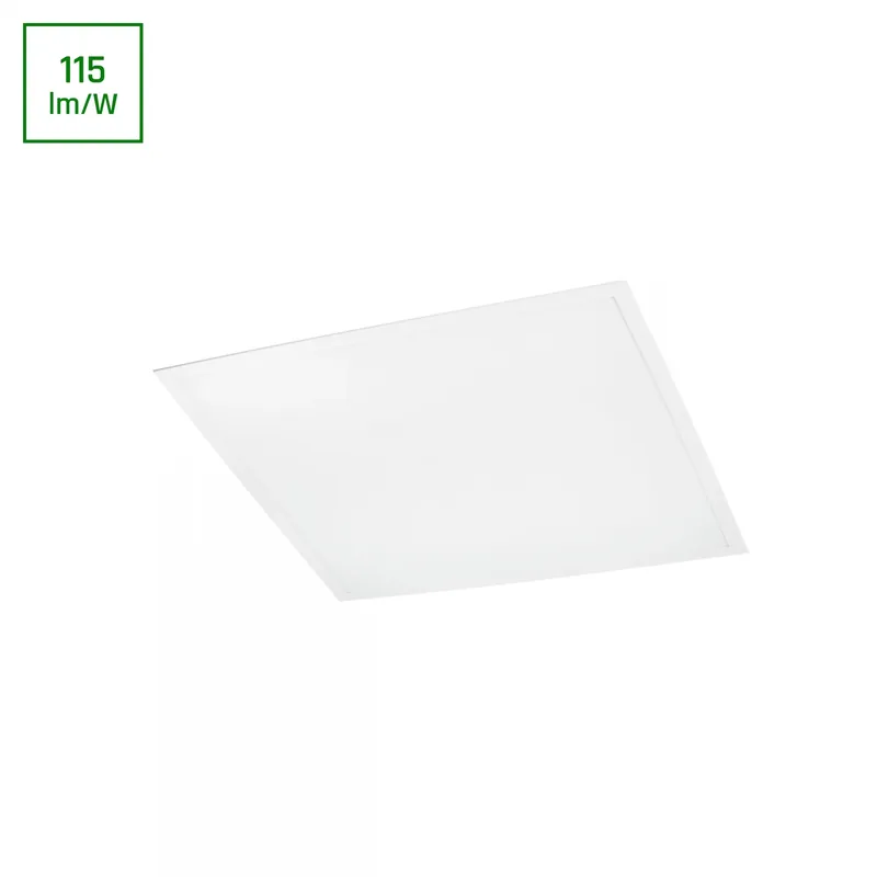 Garantierte Lieferung Spectrum LED Panel Algine 40W eckig 60x60cm weiß 4600lm 120° IP20 Warmweiß 3000K