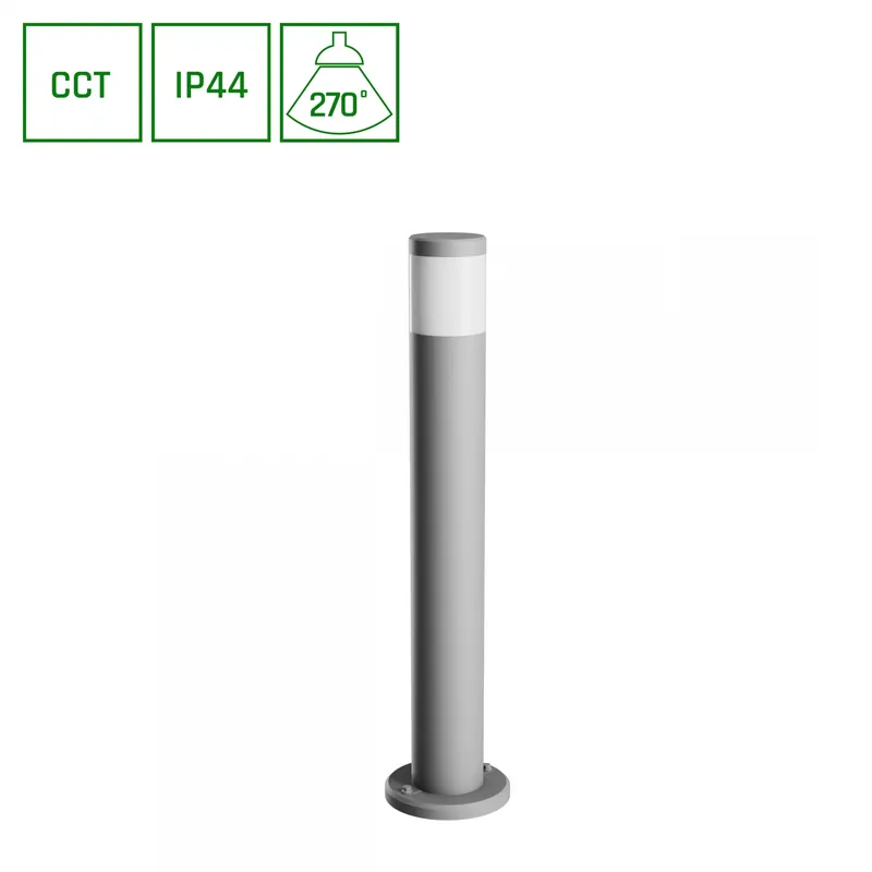 Finale Aktion Spectrum LED STELLA COLUMN GU10 6W Bodenleuchte 450lm 270° Stehleuchte 230V Außen IP44 grau 3000-6000K CCT