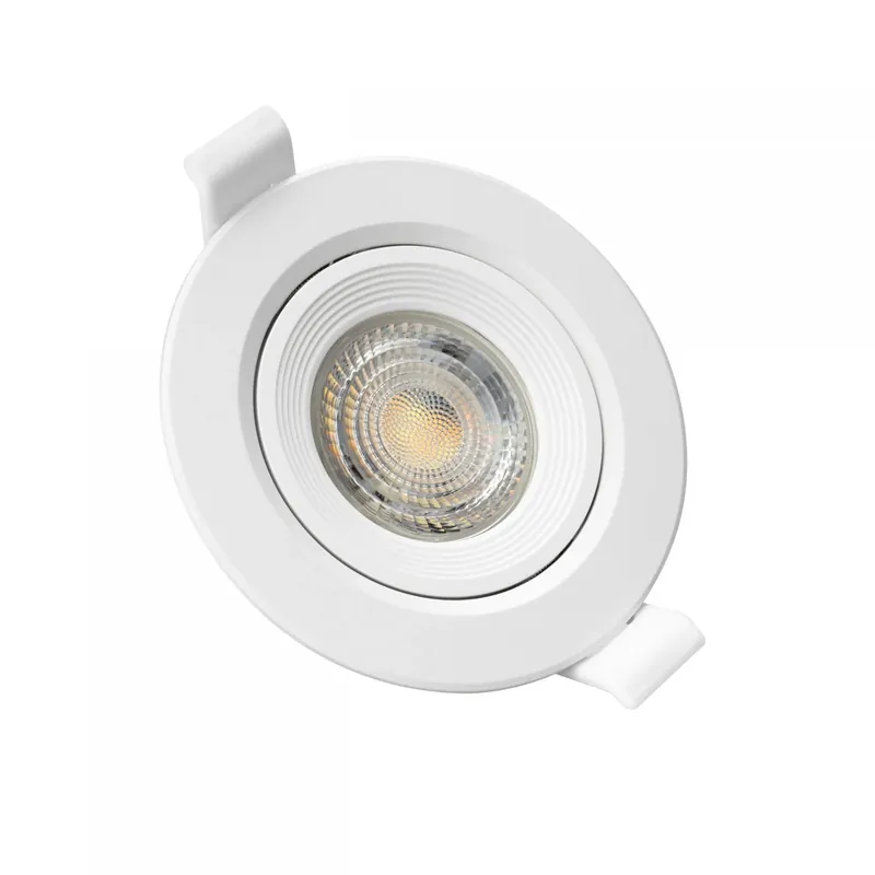 Sonderangebot Spectrum LED FIALE CORE Einbaustrahler max. 6W schwenkbar Ø90mm rund weiß IP20