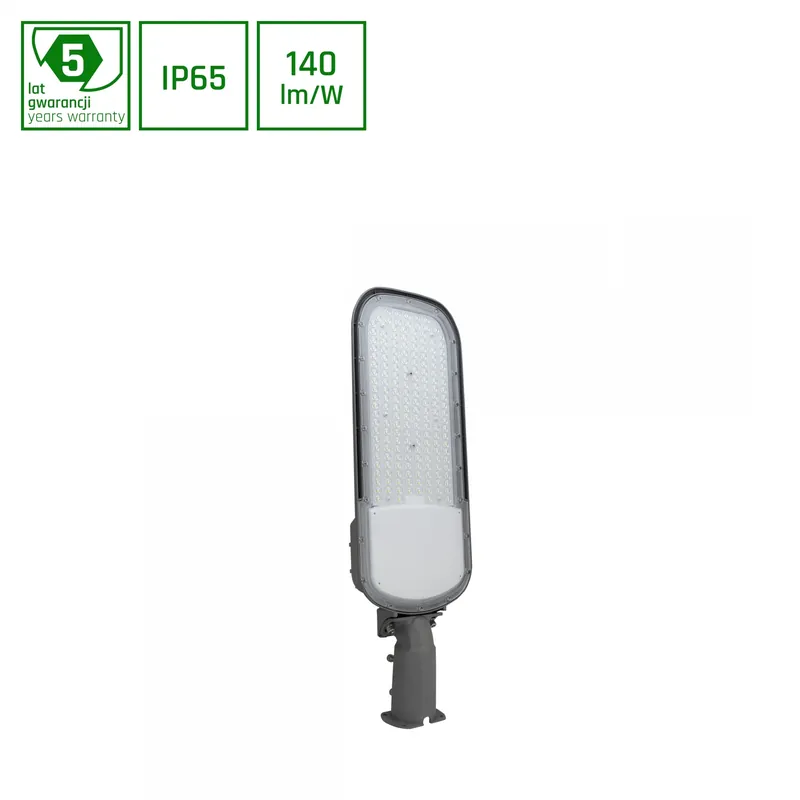 STREETOS 2 LED Straßenleuchte 150W 145/75° Neutralweiß Dämmerungssensor IP65 Grau Sale