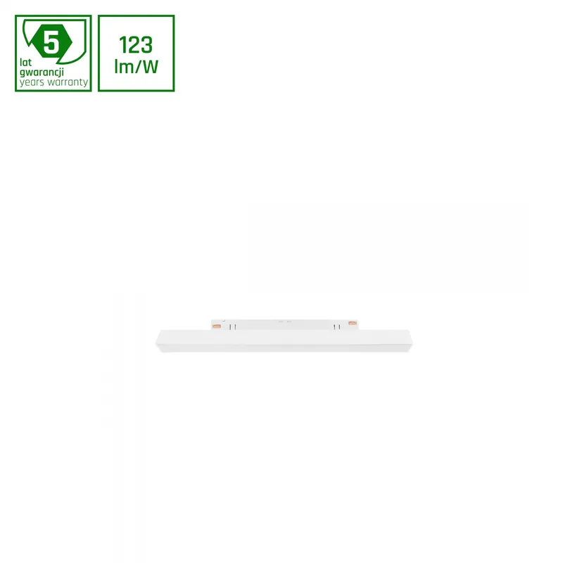 Neu Im Sortiment Line S LED Stromschienenstrahler 48V 304mm 8W CCT Weiß