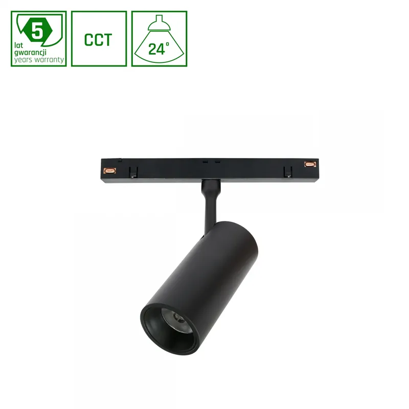 SPOT M LED Stromschienenstrahler 48V 10W 24° CCT Philips Hue - Zigbee Schwarz Saisonangebot