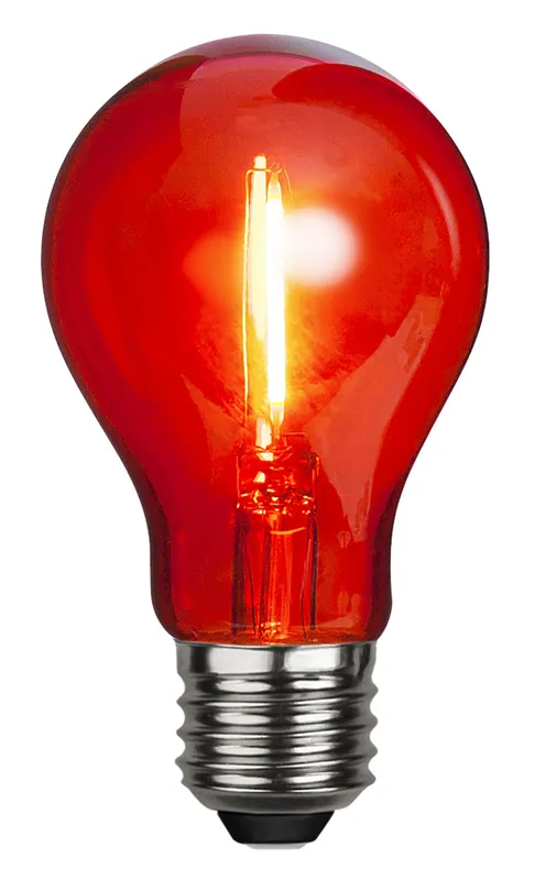 Jetzt Kaufen Filament LED, E27, Kugelform, rot