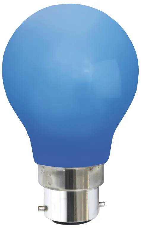 Begrenztes Angebot Decoration LED, B 22, blau, Polycarbonat