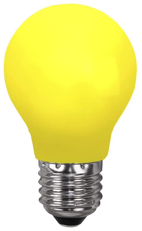 Decoration LED, E 27, gelb, Polycarbonat Kostenloser Versand