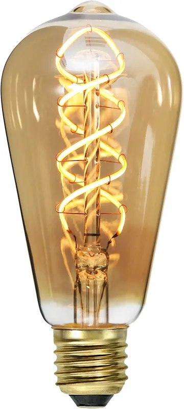 Sichere Zahlung Decoration LED "Spiral Filament", E27, 2000K, A,90